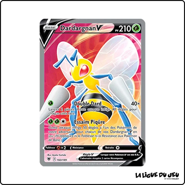 Ultra - Pokemon - Astres Radieux - Dardargnan V 160/189