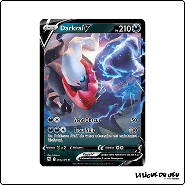 Ultra - Pokemon - Astres Radieux - Darkrai V 98/189