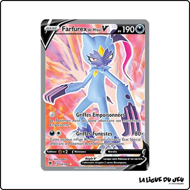 Ultra - Pokemon - Astres Radieux - Farfurex de Hisui V 174/189