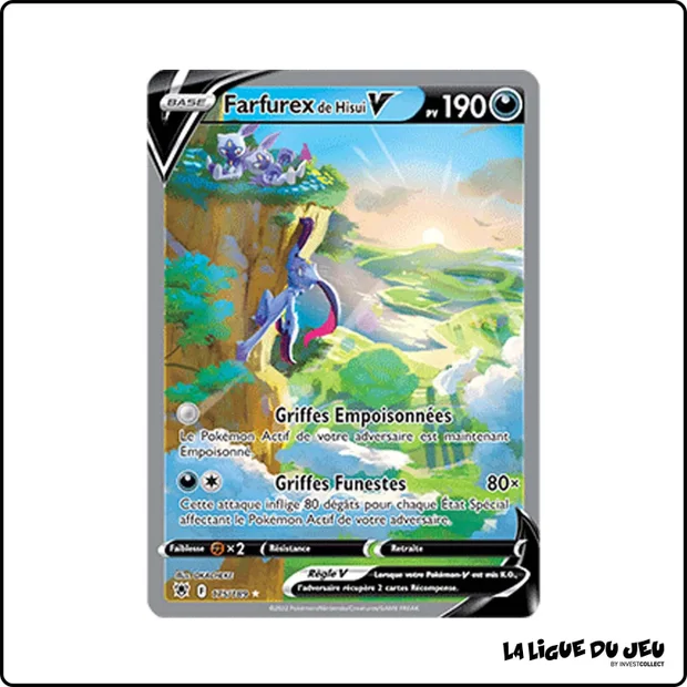 Ultra - Pokemon - Astres Radieux - Farfurex de Hisui V 175/189