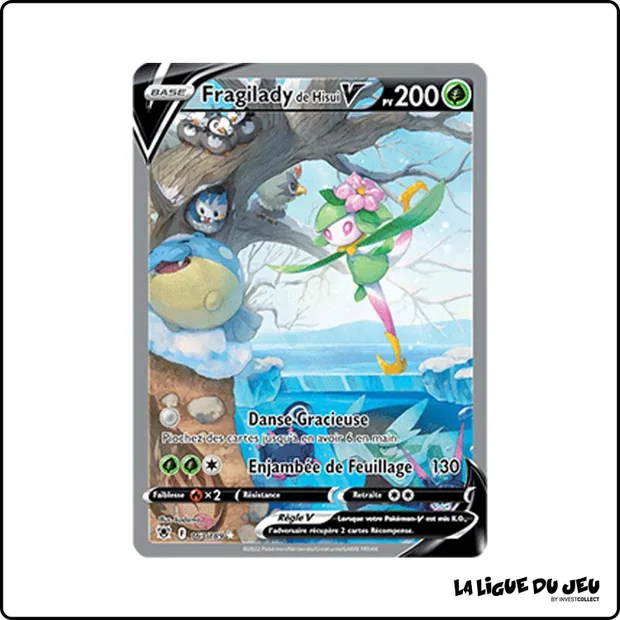 Ultra - Pokemon - Astres Radieux - Fragilady de Hisui V 163/189