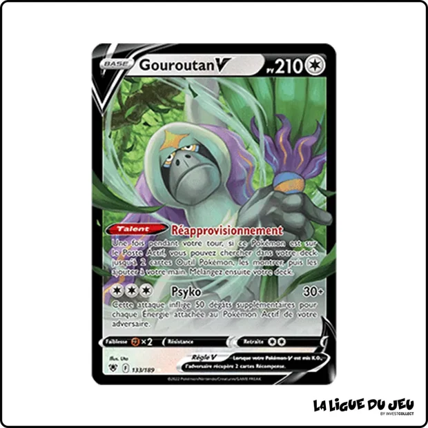 Ultra - Pokemon - Astres Radieux - Gouroutan V 133/189