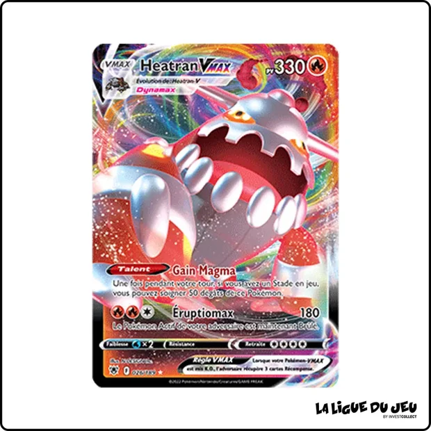 Ultra - Pokemon - Astres Radieux - Heatran VMAX 26/189