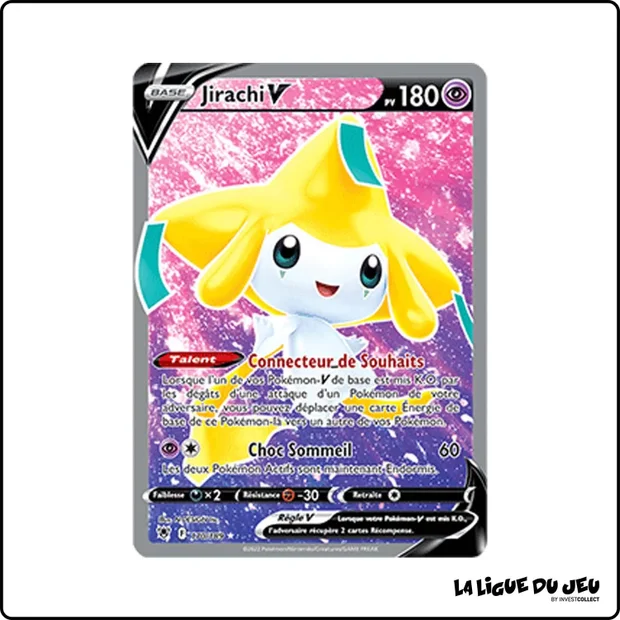 Ultra - Pokemon - Astres Radieux - Jirachi V 170/189