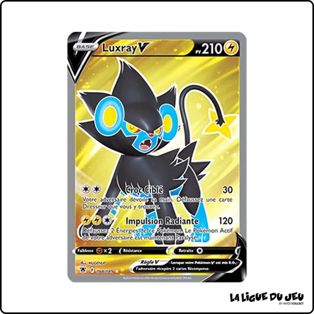 Ultra - Pokemon - Astres Radieux - Luxray V 168/189