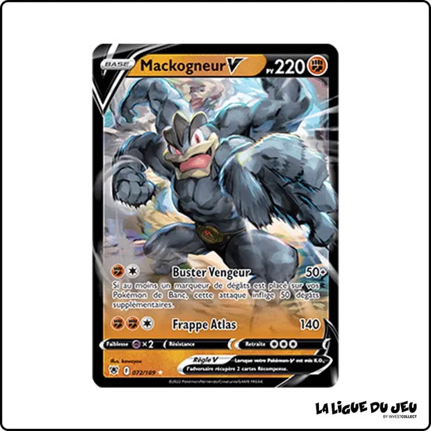 Ultra - Pokemon - Astres Radieux - Mackogneur V 72/189