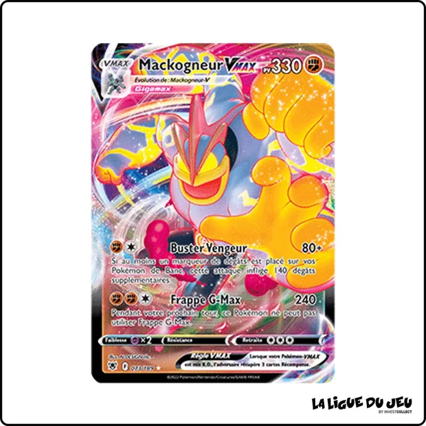 Ultra - Pokemon - Astres Radieux - Mackogneur VMAX 73/189