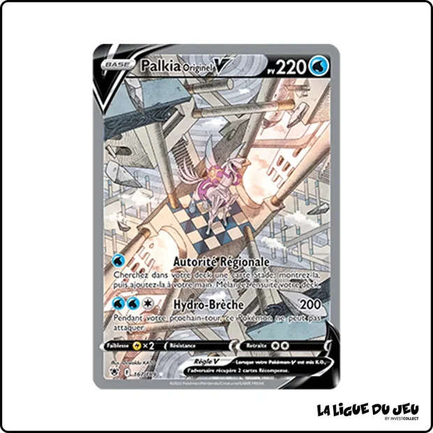 Ultra - Pokemon - Astres Radieux - Palkia Originel V 167/189
