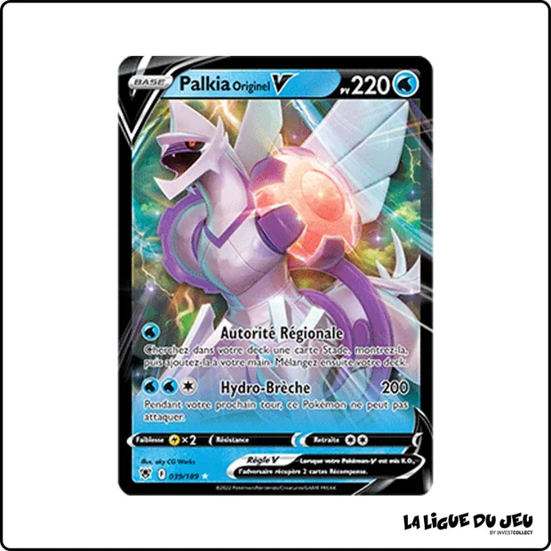 Ultra - Pokemon - Astres Radieux - Palkia Originel V 39/189