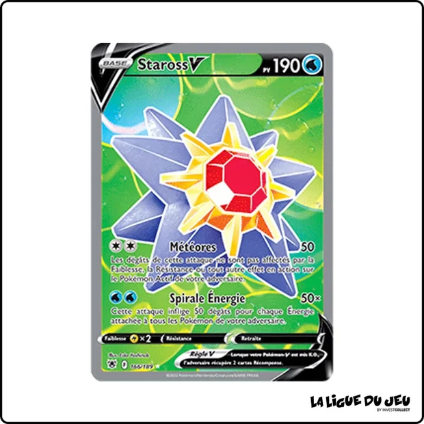 Ultra - Pokemon - Astres Radieux - Staross V 166/189