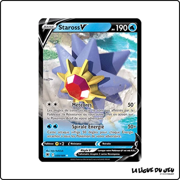 Ultra - Pokemon - Astres Radieux - Staross V 30/189