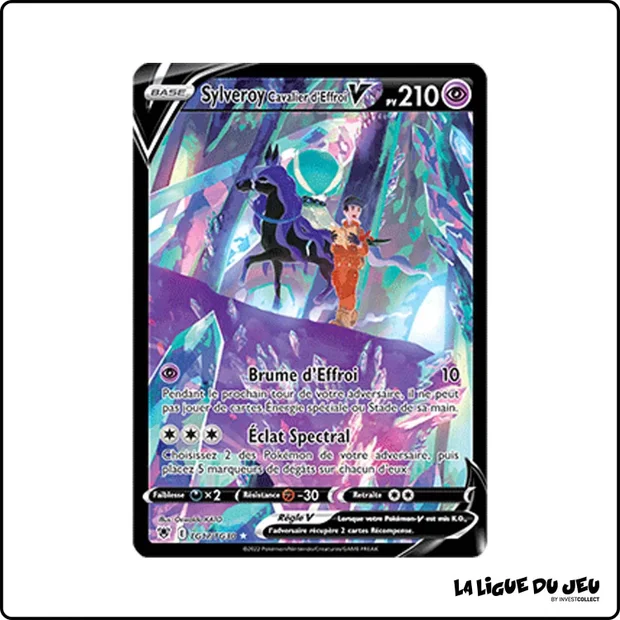 Ultra - Pokemon - Astres Radieux - Sylveroy Cavalier d'Effroi V TG17/TG30