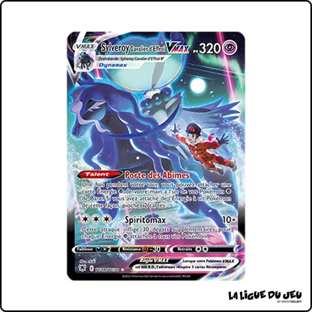 Ultra - Pokemon - Astres Radieux - Sylveroy Cavalier d'Effroi VMAX TG18/TG30
