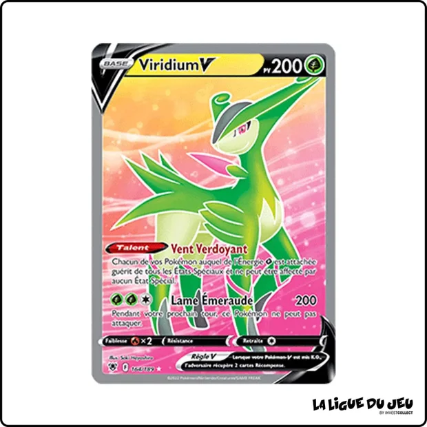 Ultra - Pokemon - Astres Radieux - Viridium V 164/189