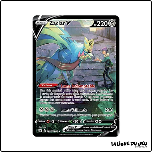 Ultra - Pokemon - Astres Radieux - Zacian V TG21/TG30