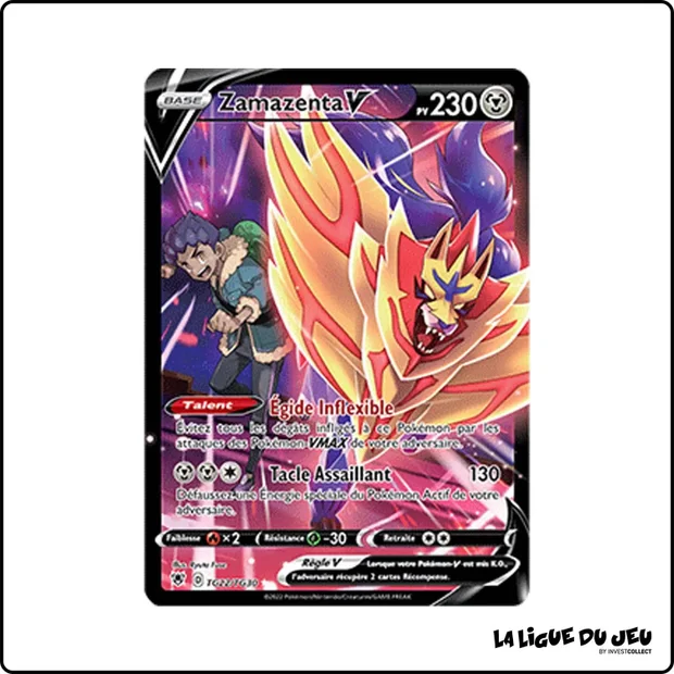 Ultra - Pokemon - Astres Radieux - Zamazenta V TG22/TG30