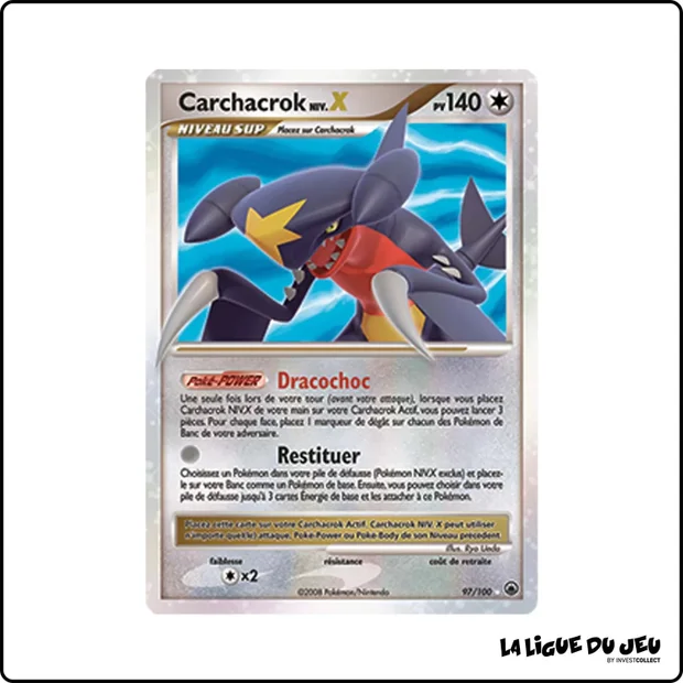 Ultra - Pokemon - Aube Majestueuse - Carchacrok NIV.X 97/100