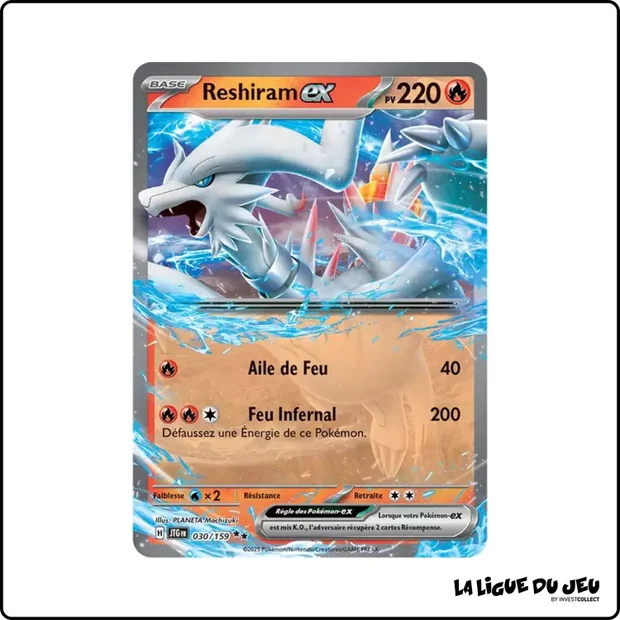 Ultra - Pokemon - Aventures Ensemble - Reshiram ex 30/159