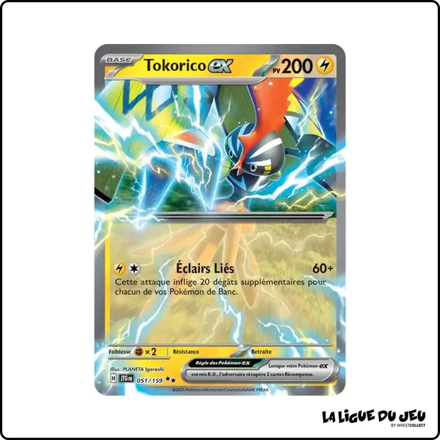 Ultra - Pokemon - Aventures Ensemble - Tokorico ex 51/159