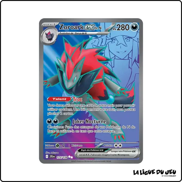 Ultra - Pokemon - Aventures Ensemble - Zoroark ex de N 175/159