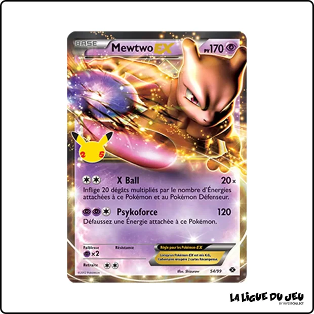 Ultra - Pokemon - Célébrations - Mewtwo EX 54/99