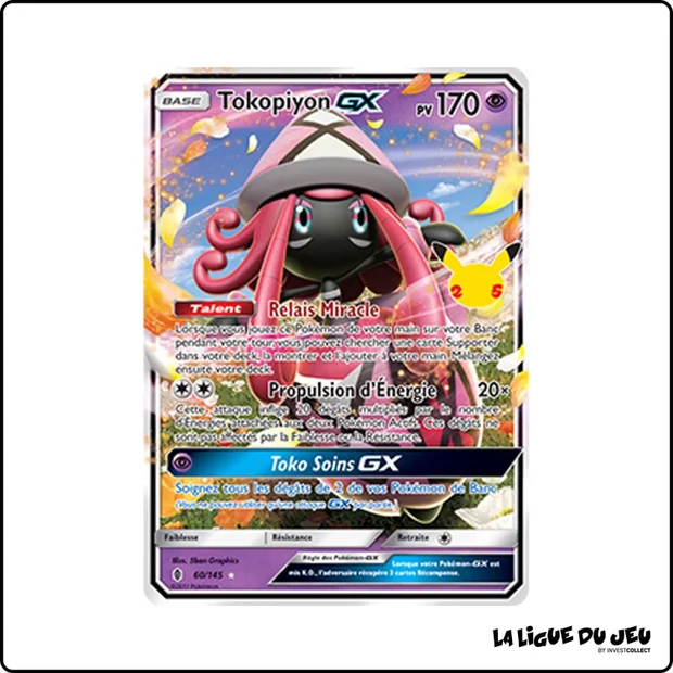 Ultra - Pokemon - Célébrations - Tokopiyon GX 60/145