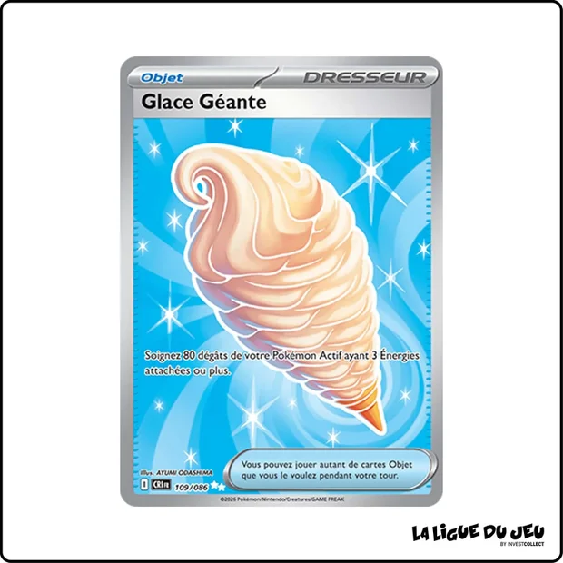 Ultra - Pokemon - Chaos Ascendant - Glace Géante 109/86