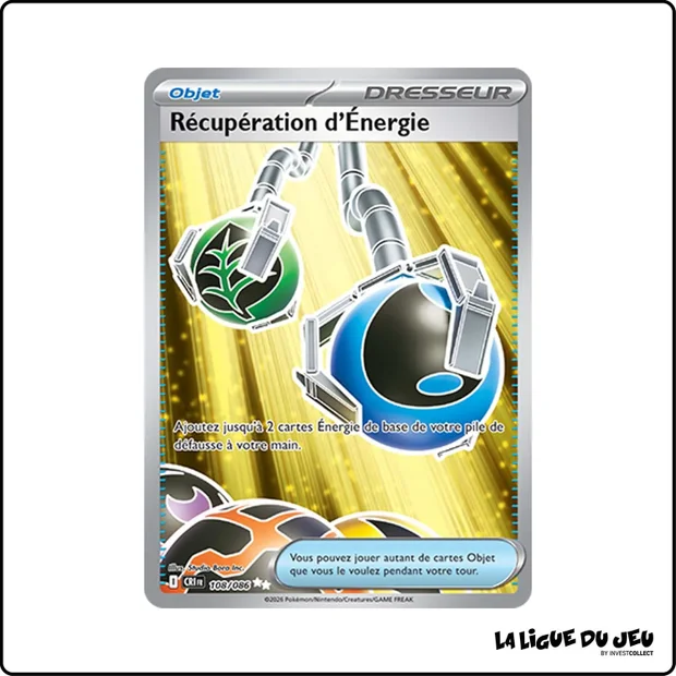 Ultra - Pokemon - Chaos Ascendant - Récupération d'Énergie 108/86