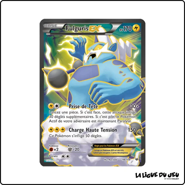 Ultra - Pokemon - Ciel Rugissant - Fulguris EX 98/108