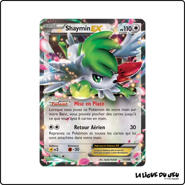 Ultra - Pokemon - Ciel Rugissant - Shaymin EX 77/108