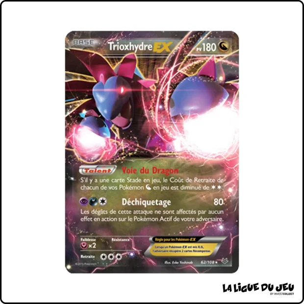Ultra - Pokemon - Ciel Rugissant - Trioxhydre EX 62/108