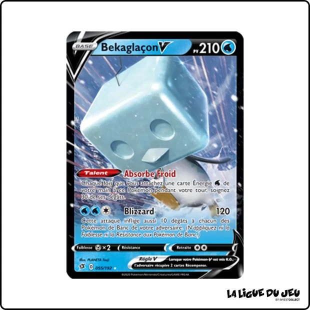 Ultra - Pokemon - Clash des Rebelles - Bekaglaçon V 55/192