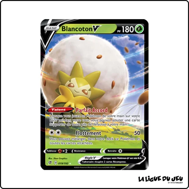 Ultra - Pokemon - Clash des Rebelles - Blancoton V 19/192