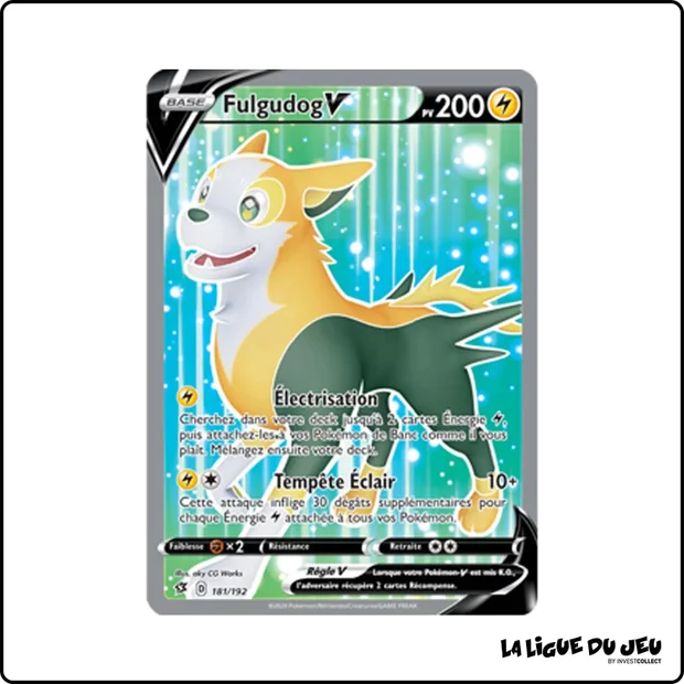 Ultra - Pokemon - Clash des Rebelles - Fulgudog V 181/192