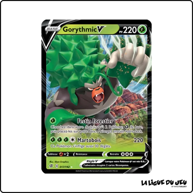 Ultra - Pokemon - Clash des Rebelles - Gorythmic V 17/192