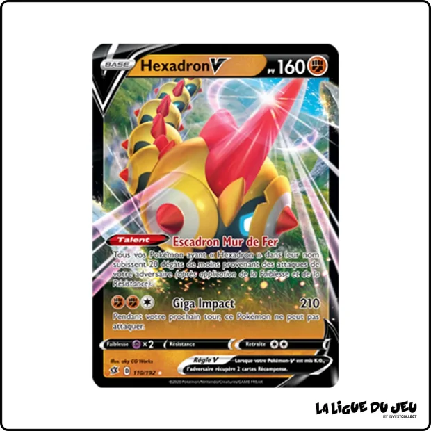 Ultra - Pokemon - Clash des Rebelles - Hexadron V 110/192