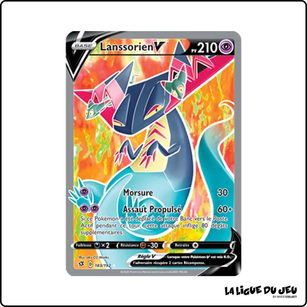 Ultra - Pokemon - Clash des Rebelles - Lanssorien V 183/192