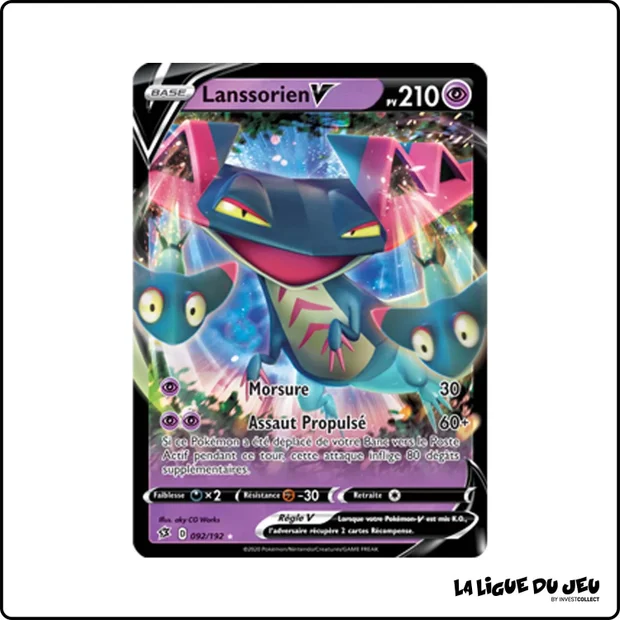 Ultra - Pokemon - Clash des Rebelles - Lanssorien V 92/192