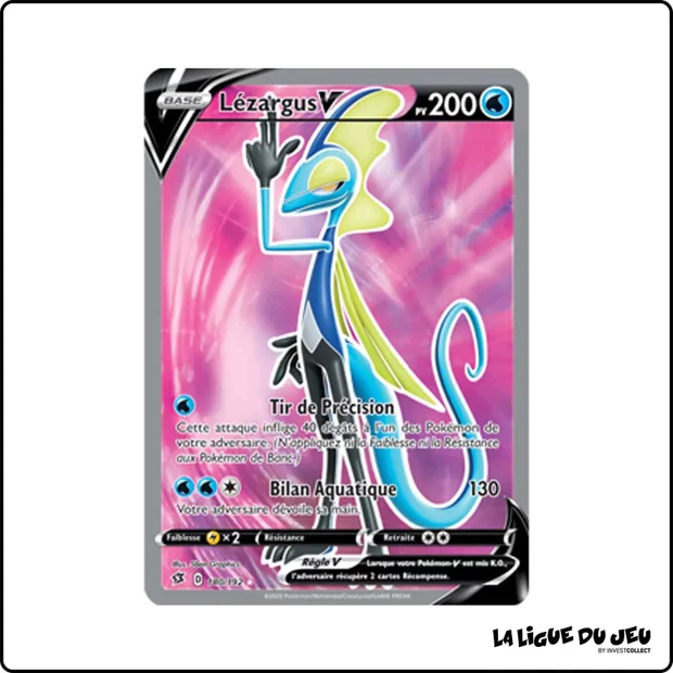 Ultra - Pokemon - Clash des Rebelles - Lézargus V 180/192