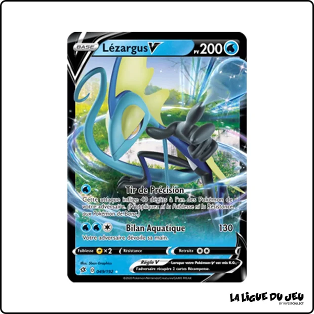 Ultra - Pokemon - Clash des Rebelles - Lézargus V 49/192