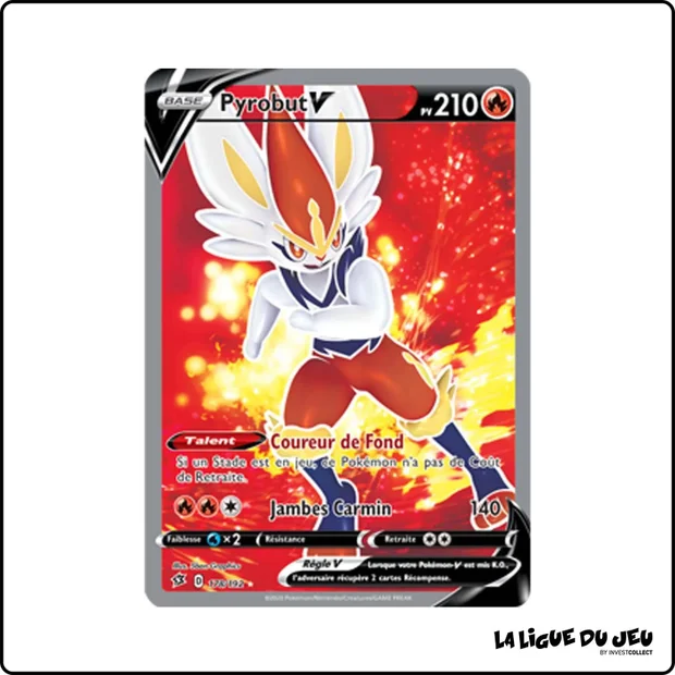 Ultra - Pokemon - Clash des Rebelles - Pyrobut V 178/192