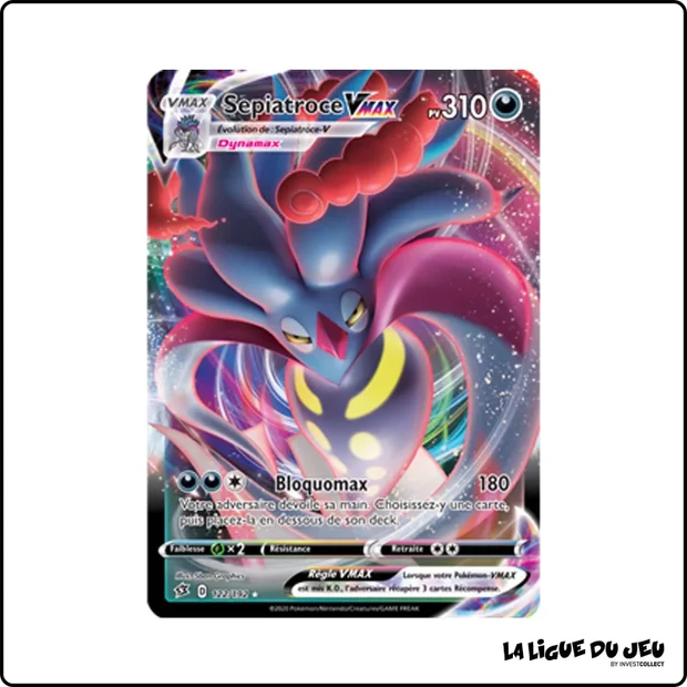 Ultra - Pokemon - Clash des Rebelles - Sepiatroce VMAX 122/192