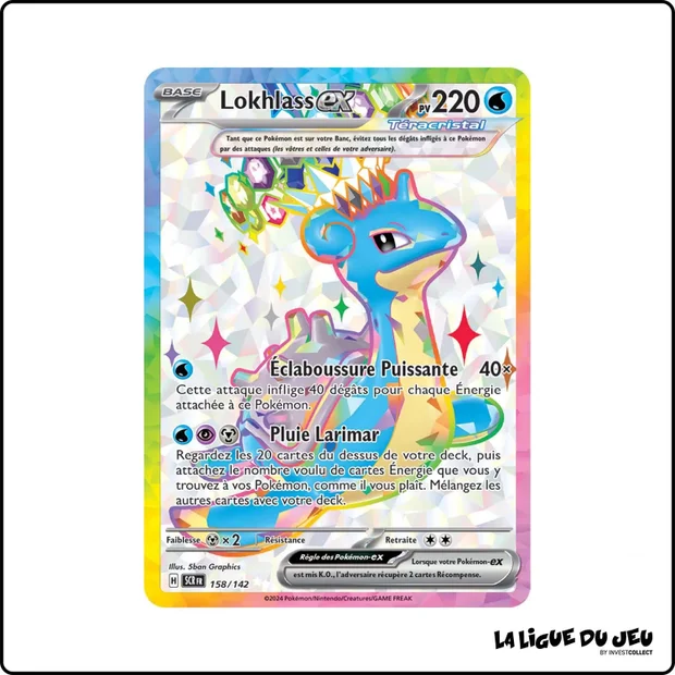 Ultra - Pokemon - Couronne Stellaire - Lokhlass-ex 158/142