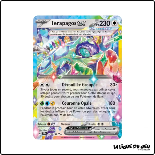Ultra - Pokemon - Couronne Stellaire - Terapagos-ex 128/142