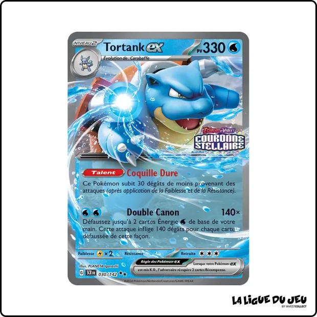 Ultra - Pokemon - Couronne Stellaire - Tortank-ex 30/142