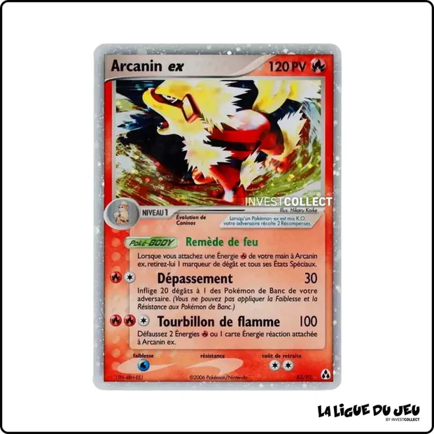 Ultra - Pokemon - Créateurs de Légendes - Arcanin ex 83/92