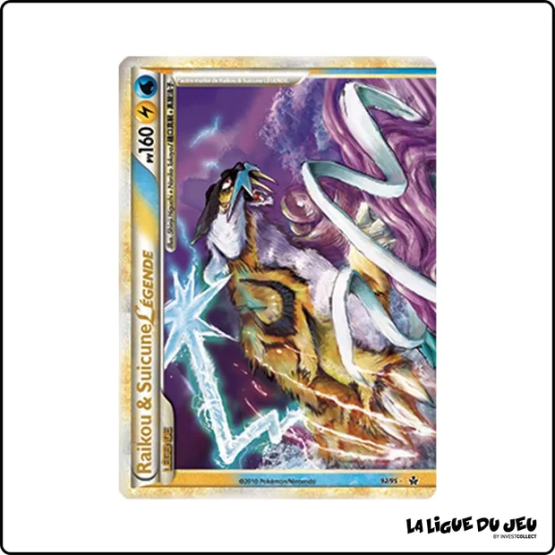 Ultra - Pokemon - Déchaînement - Raikou & Suicune Légende 92/95