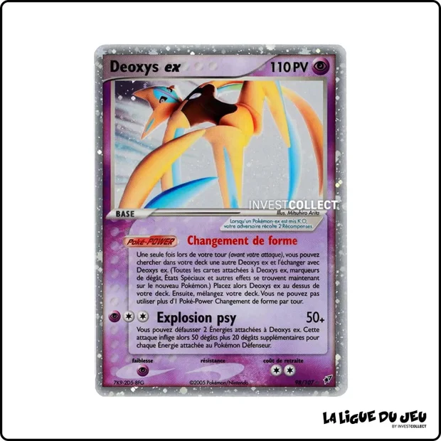 Ultra - Pokemon - Deoxys - Deoxys ex 98/107