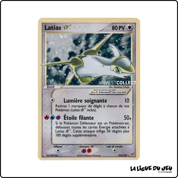 Ultra - Pokemon - Deoxys - Latias Star 105/107