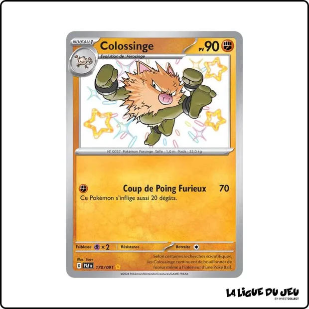 Ultra - Pokemon - Destinées de Paldea - Colossinge 170/91